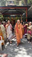 Rudra Homa (15 July 2026). Picture Courtesy: Shri Chandrashekhar Padubidri and Shri Narayan Kadle